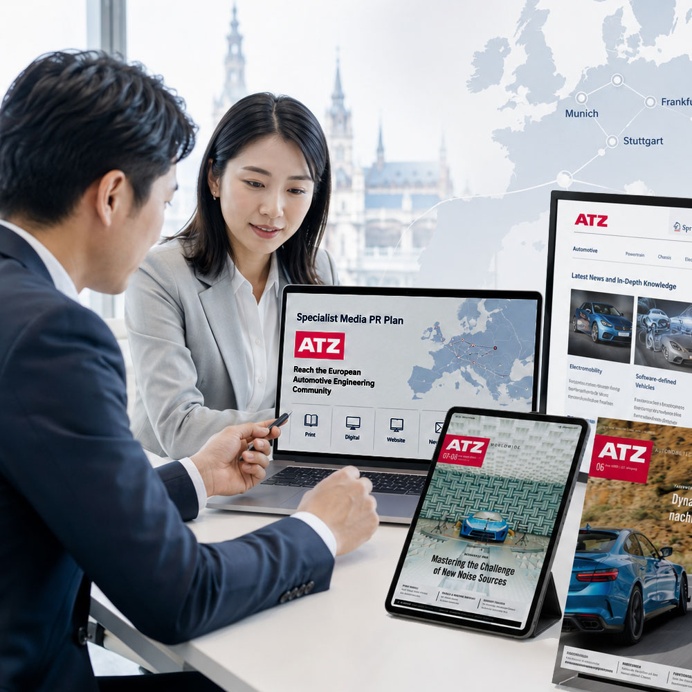 ATZ、Springer Nature、Springer Professional、ドイツ情報誌、専門メディアPR